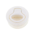 Nylon Floor Lock Marine Hardware White Pull Ring Yacht Hardware Accessor TBE