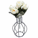 1 Bouquet European Pretty Wedding Mini Peony Artificial Flower bouquet Flor P7O2
