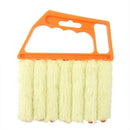 Microfibre Venetian Blind Brush Window Air Conditioner Duster Dirt Clean CleG5P3