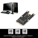 M.2 NGFF to Mini PCI-E PCI For Intel 9260 8265 7260 AC Bluetooth Card Wirel Y5A3