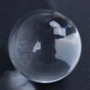 30Mm Clear Glass Crystal Ball Healing Sphere Photography Props Gifts I6N8
