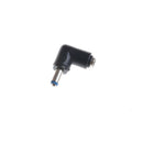 DC Power 5.5mm x 2.5mm Female To 5.5x2.1mm Male Right Angle Adapter Connector SP