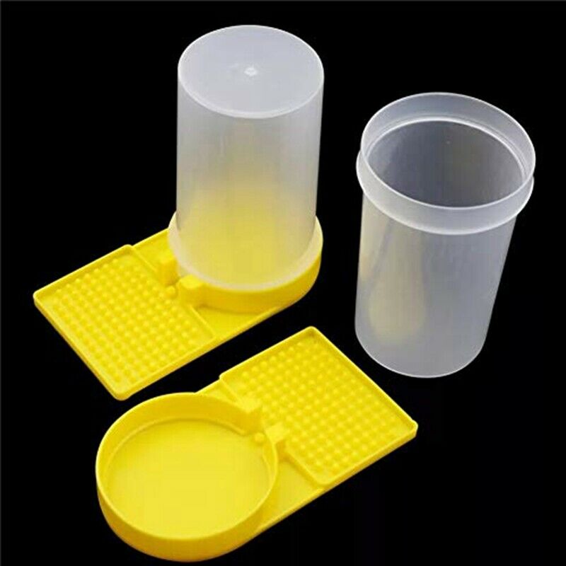2 Pack Beehive Beekeeping Water Dispenser Honey Beehive Entrance Feeder Bee