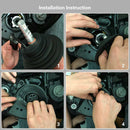 2xÃ‚Â Universal Car Headlight Rubber Dust Cover Headlamp Bulb Dustproof Covers A