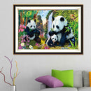 DIY 5D Cute Panda Diamond Painting Full Drill Embroidery Cross Stitch Kits
