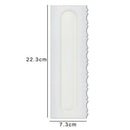 4Pcs/set  Cake Decorating Comb Icing Smoother Scraper Pastry Design Baking SEAU