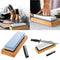 Double Side Whetstone Water Stone Sharpener Kit With Non-slip Bamboo Base