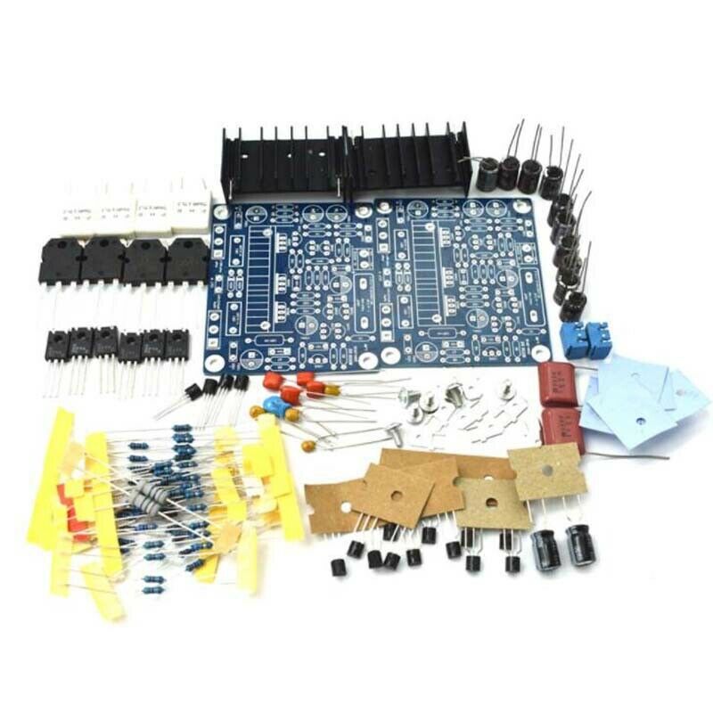2Pcs HiFi MX50 SE 2.0 Dual Channel 100W + 100W Stereo Power Amplifier DIY K S1V8