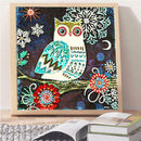 5D DIY Special Shaped Diamond Painting Owl Cross Stitch Mosaic Craft Kits