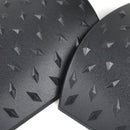2x Hood Cowl Body Armor Cover Plate Frame Trim fit for Jeep Wrangler Jk 2007-16