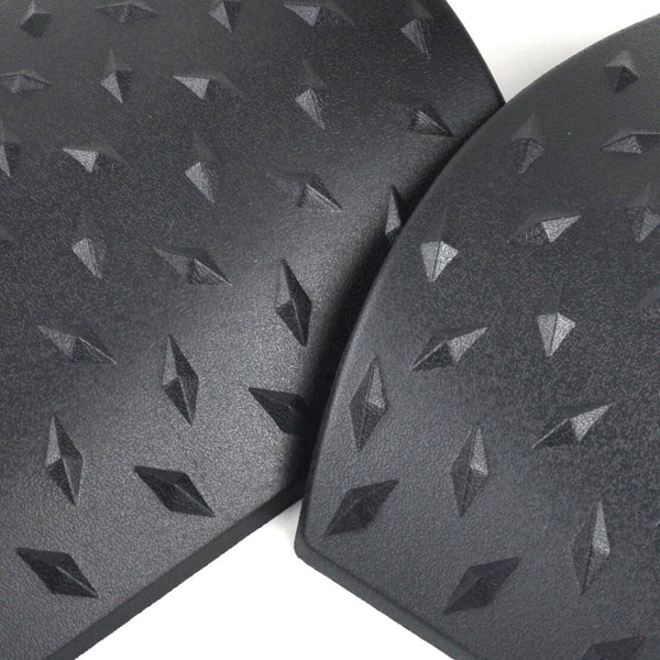 2x Hood Cowl Body Armor Cover Plate Frame Trim fit for Jeep Wrangler Jk 2007-16