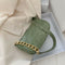 Alligator Pattern Handbag Tote Women Leather Underarm Shoulder Bag (Green)