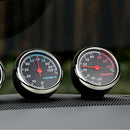 1X Electronic Car Vehicle Auto Thermometer Hygrometer Temperature Meter Gauge