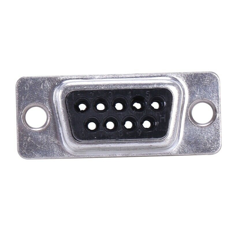5X(RS232 DB9 Female to RJ45 Female F/F Modular Adapter Connector I1Y5)