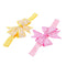 10pcs Fashion Baby Kids Print 10 Color Bowknot Princess Hairband Headband #gib