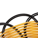 5X(7 inch Plastic Braided Basket Fruit Vegetable Cookies Container Holder  H4P8)