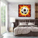 DIY Diamond Painting Kit Full Round Drill 5D Shining Football Drawing Craft