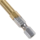 5durable anti slip titanium coated hex shank PH2 electric screwdriver bits 50mm/