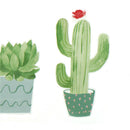 Plant cactus Irons on Stickers Washable Heat Transfer Patches T-shirtApplique lj