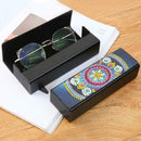 DIY Diamond Painting Eye Glasses Case Travel Leather Sunglasses Storage Box