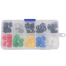 Tactile Push Button Switch Momentary Tact & Cap 12x12x7.3mm for Assorted Ki