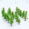 100 Fir Tree Models for Park Train Railway Landscape Layout 1:160 to 1:220 Scale