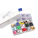150pcs 12.5mm Snap Fastener Stud Sewing Leather Clothing Button Craft well LVL