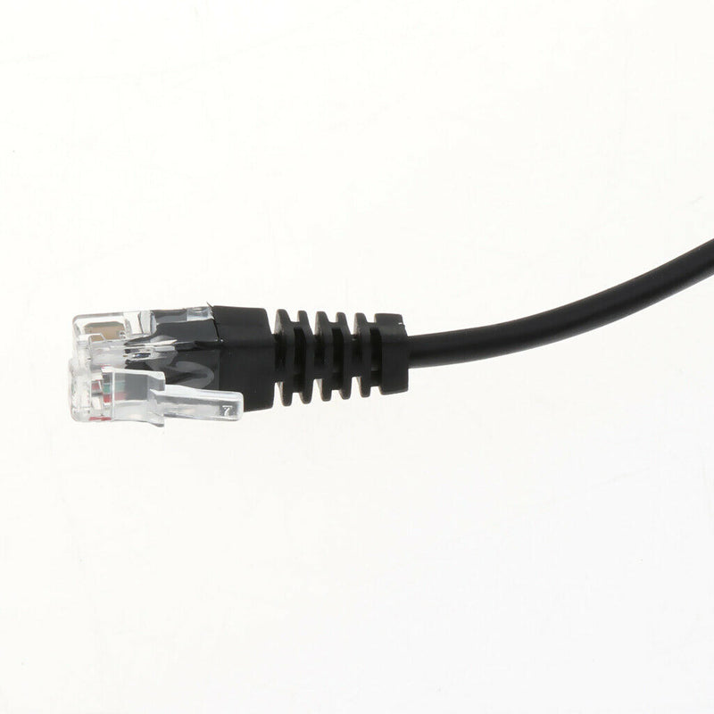 4-Pin RJ9 Monaural Headset, Hands-Free Call Center Headphone for Desk Phones