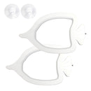 2pcs With Suction Cup Aquarium Feeding Ring Floating Food Circle Pet Supplies