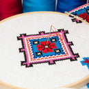 3 Pieces Embroidery Hoops Bamboo Circle Cross Stitch Hoop Ring Set for Art