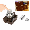 Camper Car Push Lock RV Caravan Boat Motor Home Cabinet Drawer Latch Button Lock