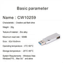 2Pcs USB3.0/Type-c USB Stick Flash Pen Drive Memory Stick plug&play 32G