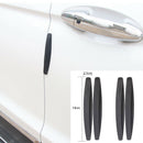 4PCS Universal Auto Car Door Edge Guards Carbon Fiber Anti-rub Strip Protector