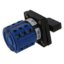 3 Positions On-Off-On Changeover Control Rotary Cam Switch 20A