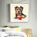 5D Full Round Drill Diamond Painting Dog diy Embroidery Animal Decor (279)