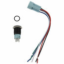 16mm Red On Off LED 12V Latching Push Button Power Switch Waterproof Q4G7