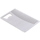 Portable Stainless Steel Beard Mustache Hair Beard Care Comb With Bottle OpeneME