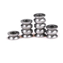 10X 624Vv V Groove Sealed Ball Bearing Vgroove 4 X 13 X 6Mm 2~2.5Mm Deep Bea FT