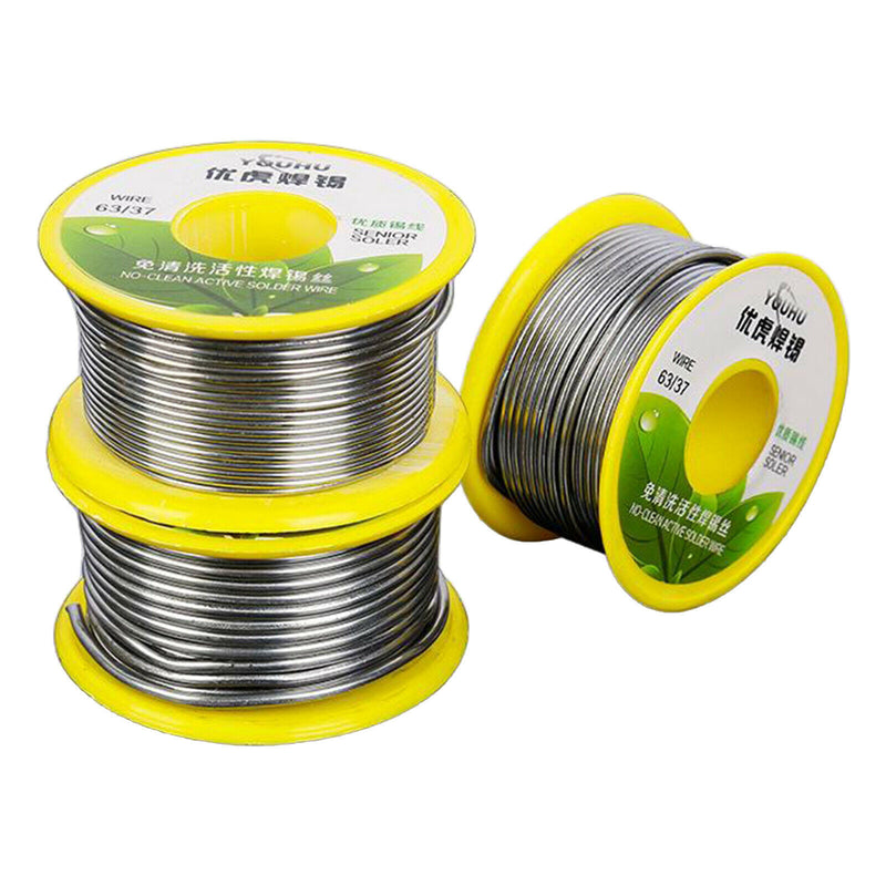 1.0mm 63/37 Tin Lead Rosin Core Solder 2% Flux Fine Soldering Wire Reel, 260