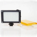 Rechargeble 96 LED Video Light,Mini on Camera Led Light with 2500mAh Batter