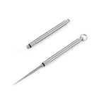 Portable Titanium Outdoor Edc Toothpick Bottle Fruit Fork Camping Tool Toothpick