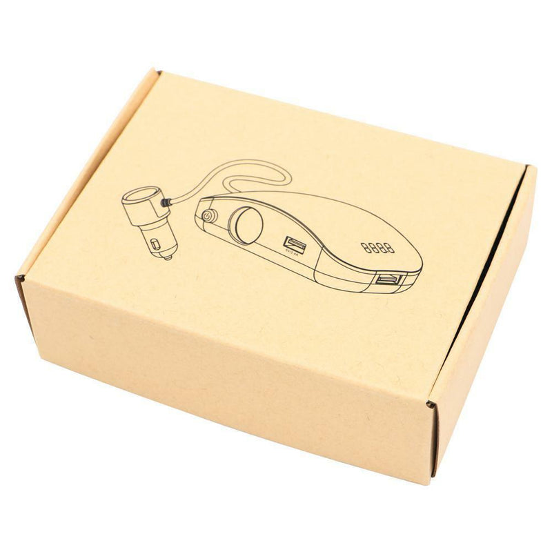 2-Way Car Cigarette Lighter Socket Splitter+ 3-Port USB Charger Adapter