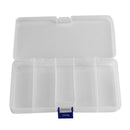 5 Compartments Fishing Lure Bait Hooks Tackle Waterproof Storage Box Case