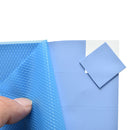 100mmx100mmx1 Blue Heatsink Cooling Thermal Conductive Silicone Pad Cooler BD3C