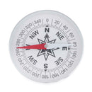 Waterproof Multifunctional Aluminum Alloy Compass Pocket Size Hiking Gear