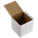 Pu Leather Tissue Box Holder, Square Napkin Holder Pumping Paper Case Dispe H4D7