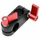 90 Degree Right Angle 15mm Rod Rig Clamp Adapter for 5D2 5D3 A7sGH4 DSLR Ca