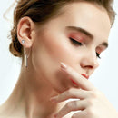 9 Pairs Natural Stone Earrings Small Ornaments Alloy Earrings Jewelry Ornaments