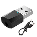 USB Bluetooth 4.2 Stereo Audio Transmitter 3.5mm Audio Cable For TV, PC, Bl