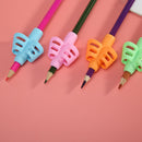 4pcs Hollowed Kids Writing Pencil Holder Pen Grip Posture Correction Tools